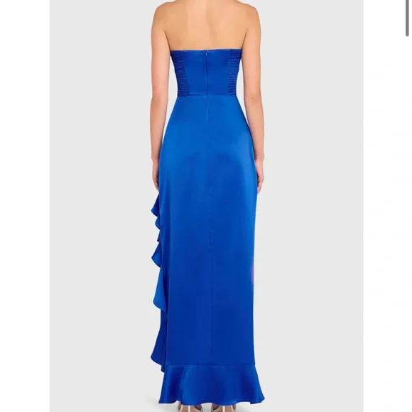 BRAND NEW Amanda Uprichard Cobalt blue maxi dress